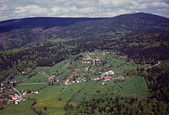 Waldhäuser im Nationalpark Bayerischer Wald